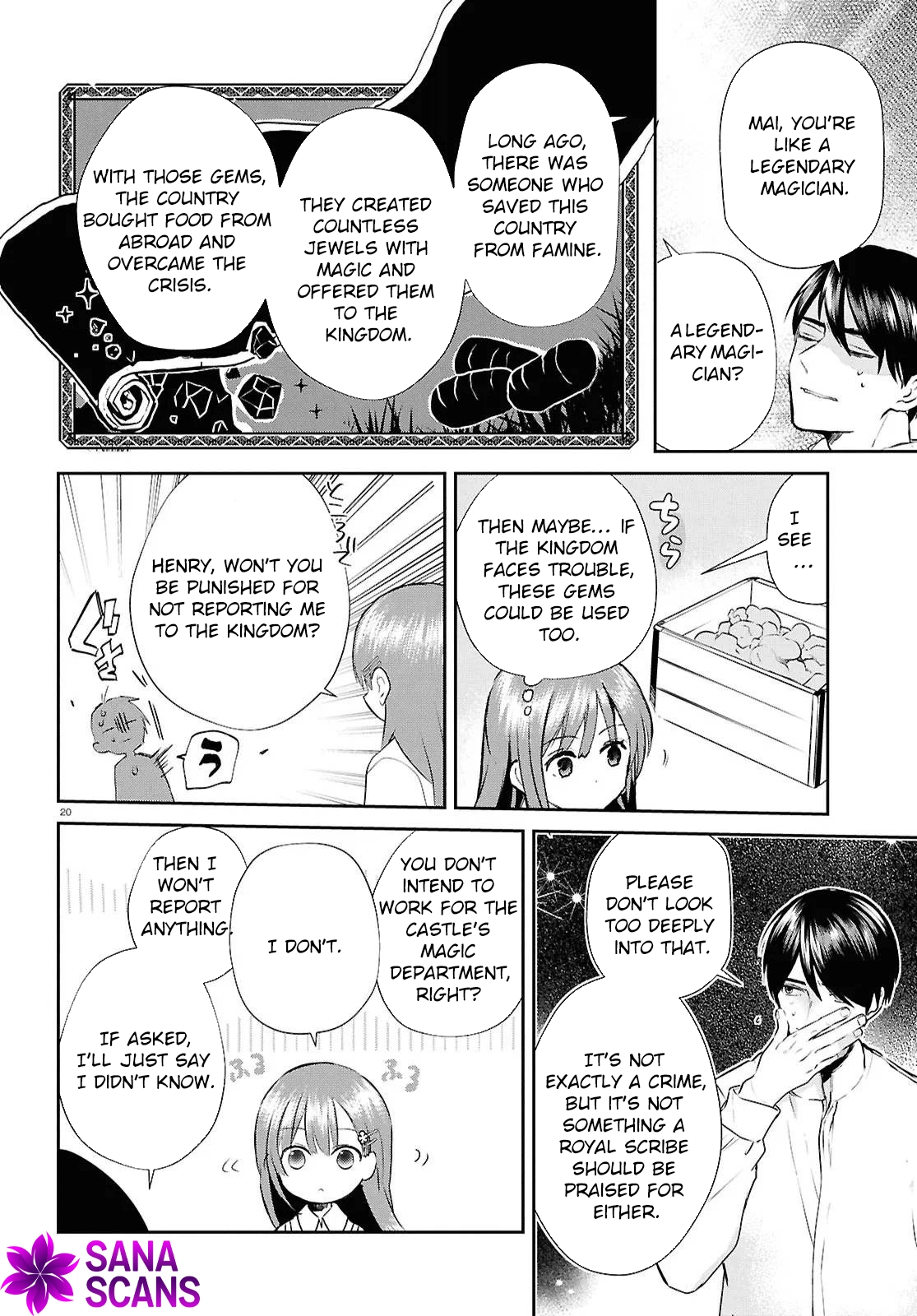 The Hideaway Café: The Mage by Accident and the Visiting Royal Secretary Chapter 9 Page 20